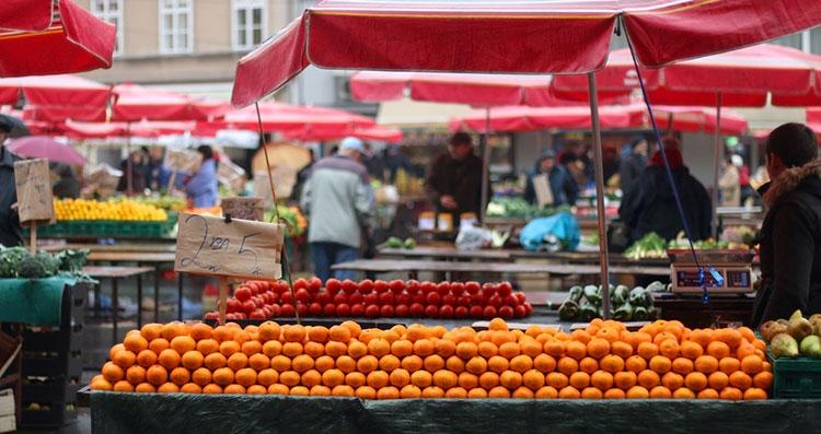 Dolac Market in Zagreb