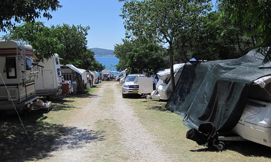 Campsite in Croatia