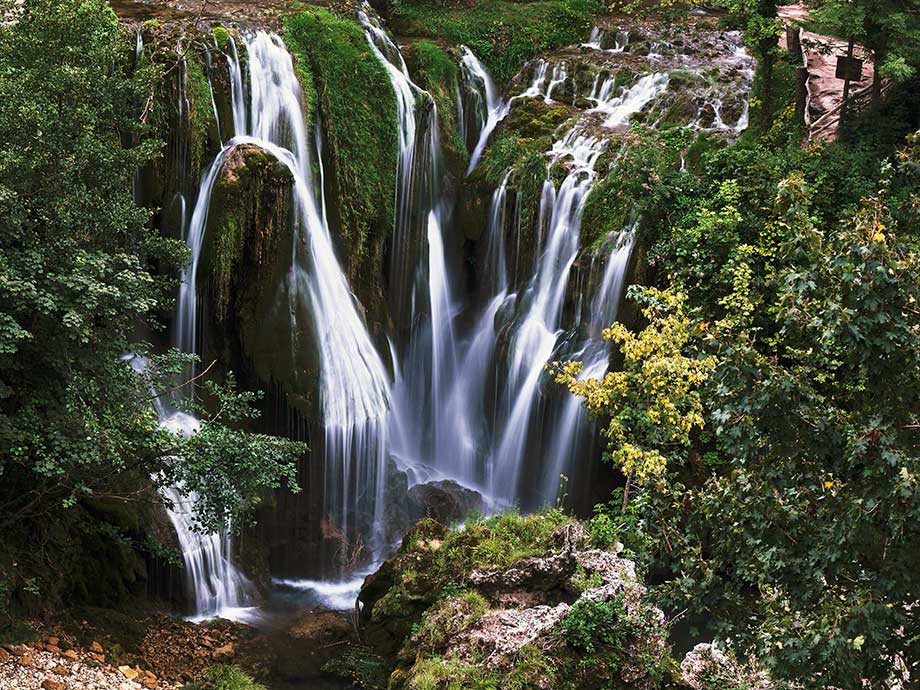 Rastoke-Wasserfall bei Slunj