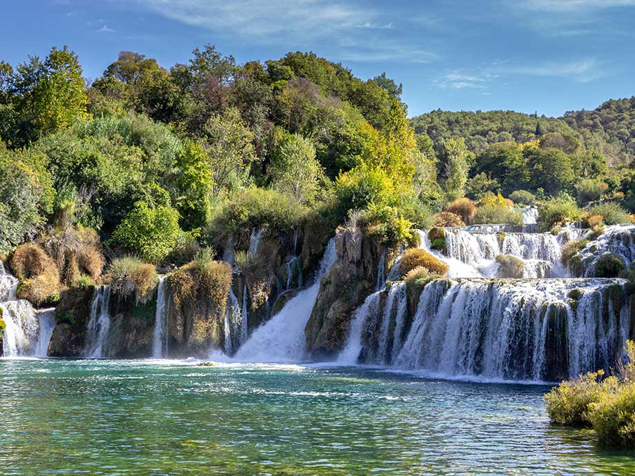 Wasserfall Skradinski Buk im Krka-Nationalpark